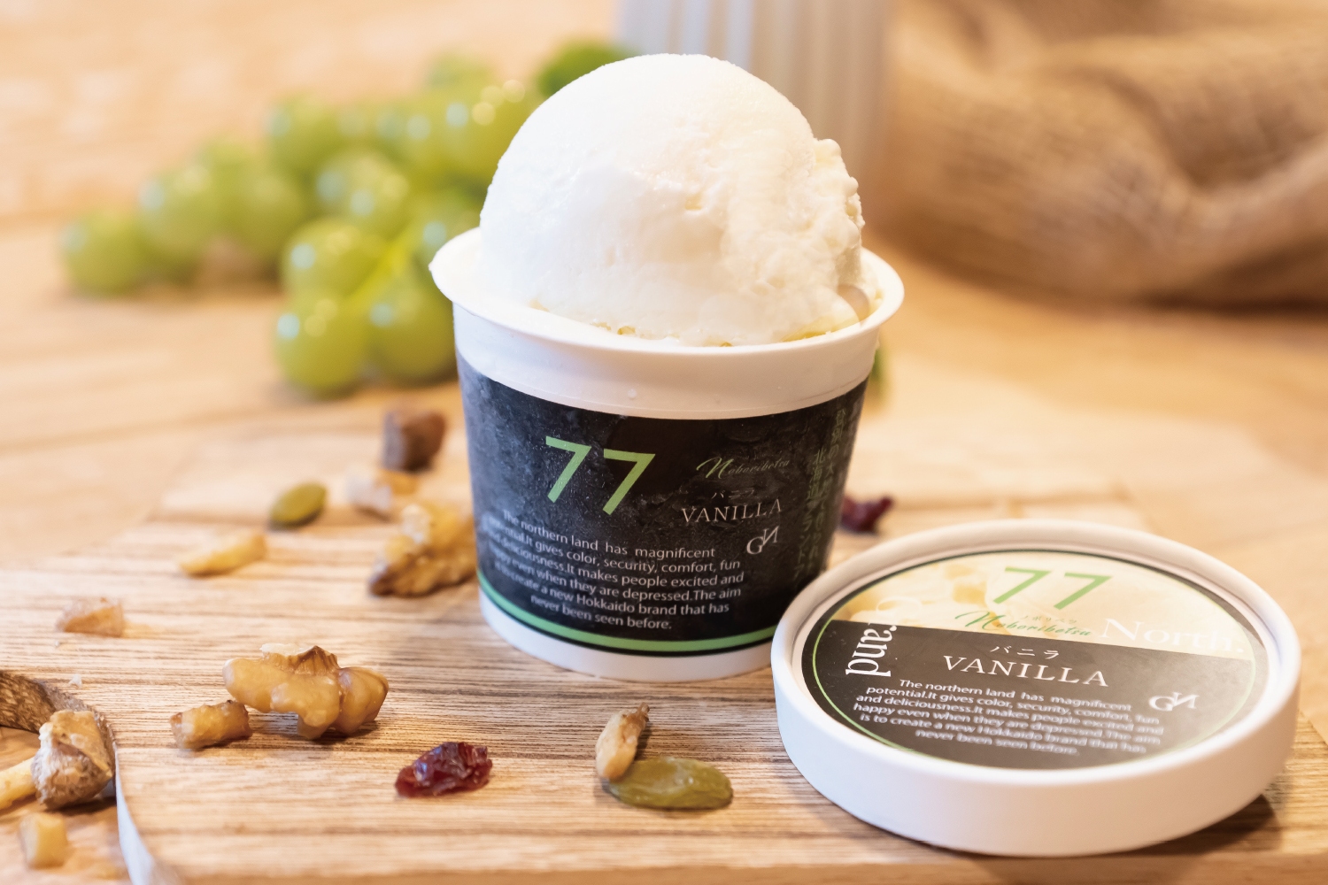 77 バニラアイスクリーム