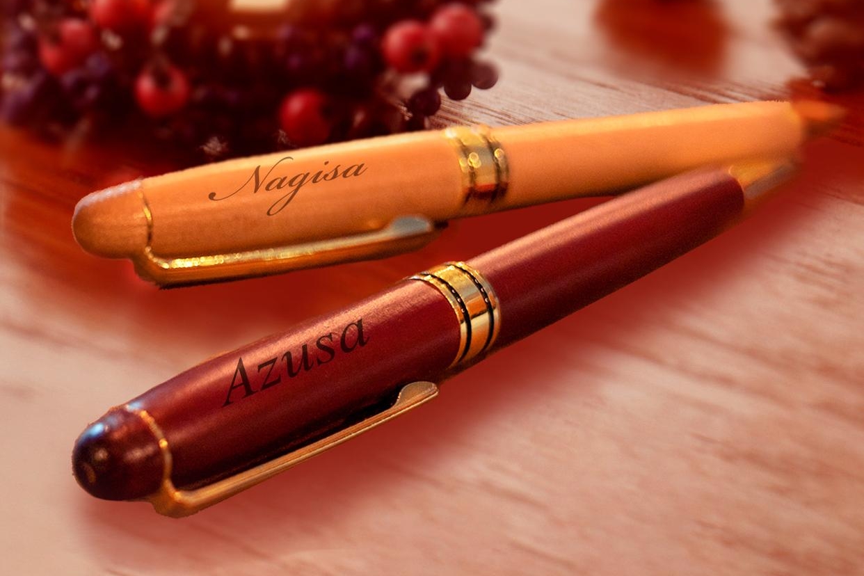 名入れ 木製ボールペン